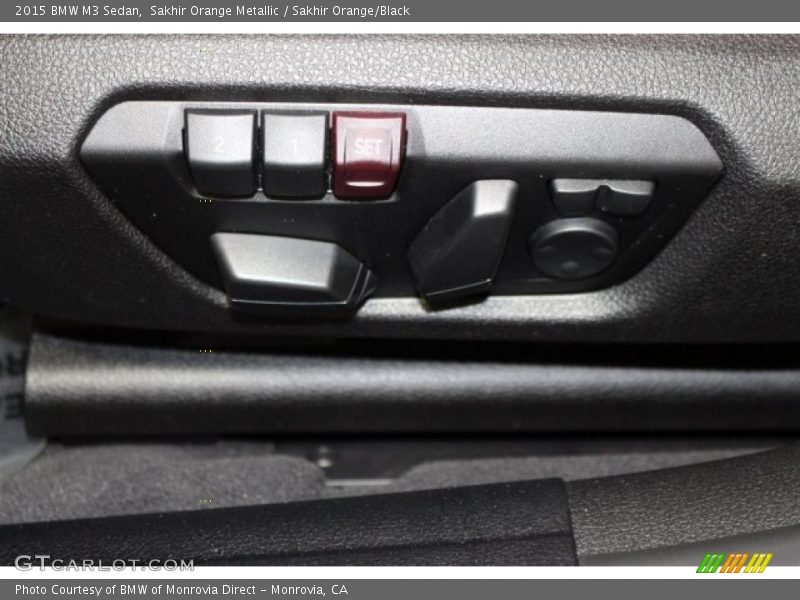 Sakhir Orange Metallic / Sakhir Orange/Black 2015 BMW M3 Sedan