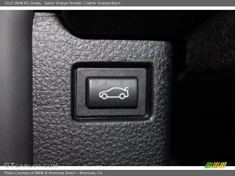 Sakhir Orange Metallic / Sakhir Orange/Black 2015 BMW M3 Sedan