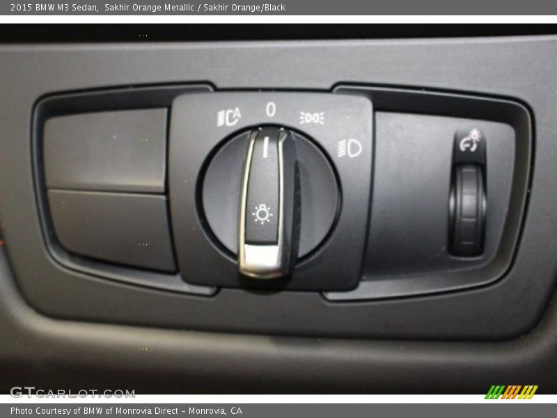 Controls of 2015 M3 Sedan