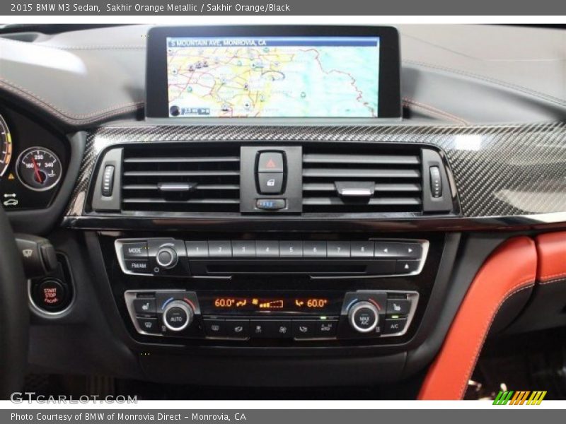 Controls of 2015 M3 Sedan