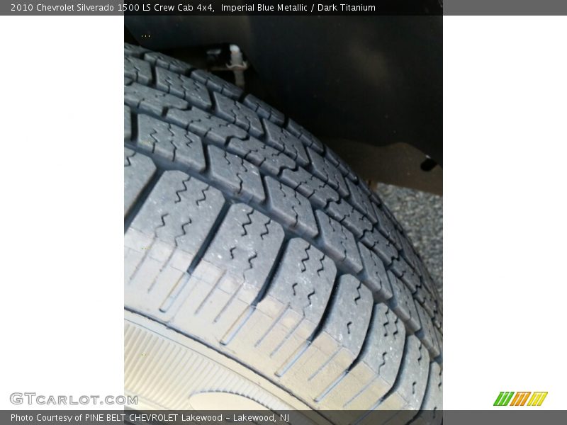 Imperial Blue Metallic / Dark Titanium 2010 Chevrolet Silverado 1500 LS Crew Cab 4x4