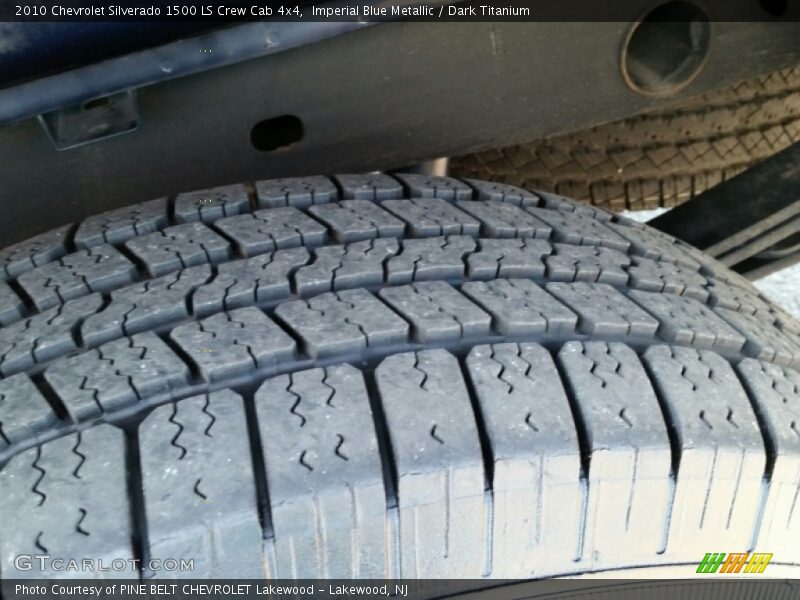 Imperial Blue Metallic / Dark Titanium 2010 Chevrolet Silverado 1500 LS Crew Cab 4x4