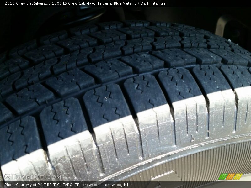 Imperial Blue Metallic / Dark Titanium 2010 Chevrolet Silverado 1500 LS Crew Cab 4x4