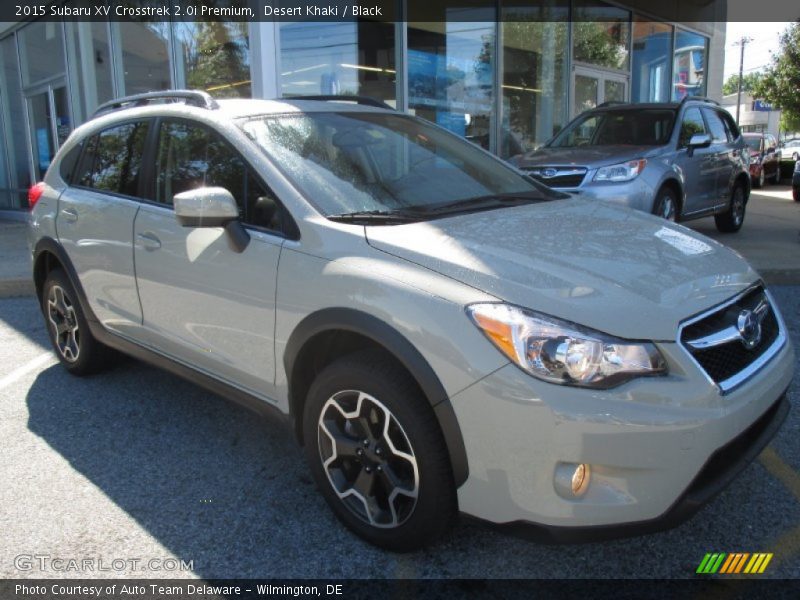 Desert Khaki / Black 2015 Subaru XV Crosstrek 2.0i Premium