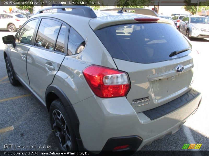 Desert Khaki / Black 2015 Subaru XV Crosstrek 2.0i Premium