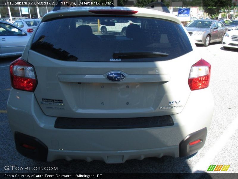 Desert Khaki / Black 2015 Subaru XV Crosstrek 2.0i Premium