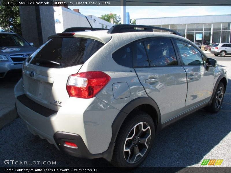 Desert Khaki / Black 2015 Subaru XV Crosstrek 2.0i Premium