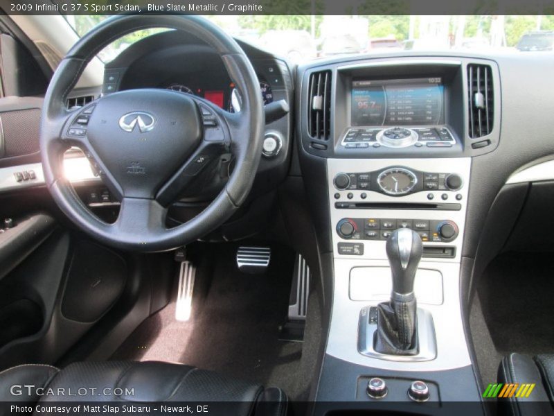 Blue Slate Metallic / Graphite 2009 Infiniti G 37 S Sport Sedan