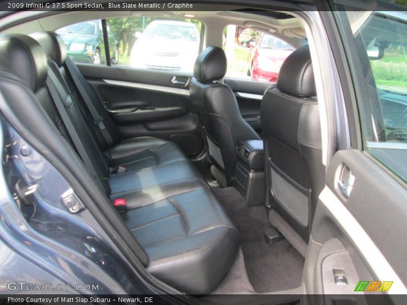 Blue Slate Metallic / Graphite 2009 Infiniti G 37 S Sport Sedan