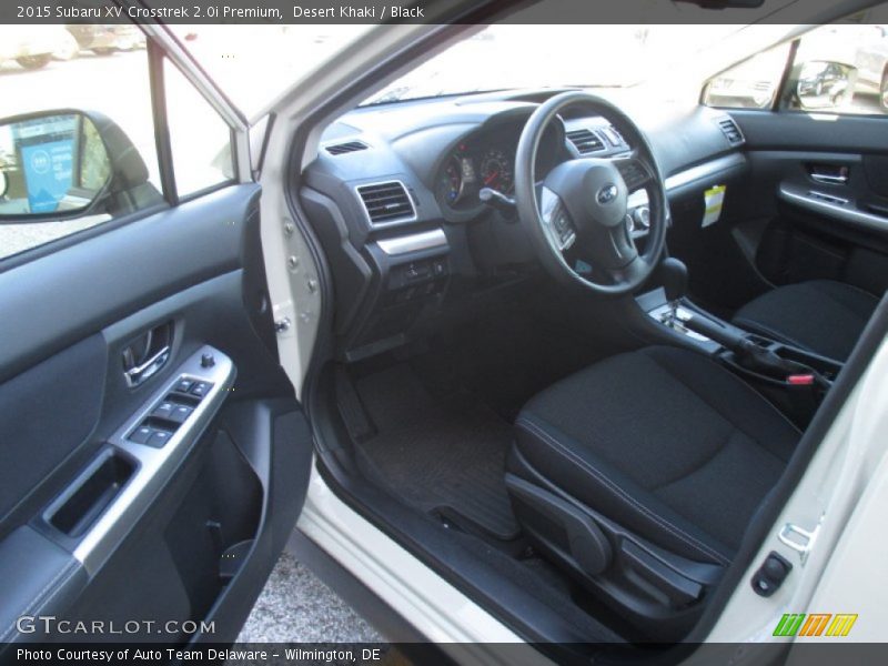 Desert Khaki / Black 2015 Subaru XV Crosstrek 2.0i Premium