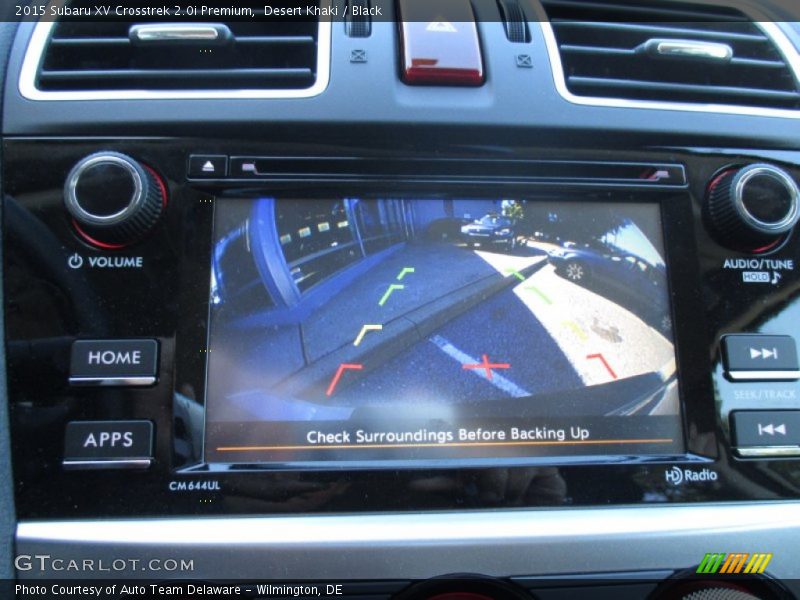 Desert Khaki / Black 2015 Subaru XV Crosstrek 2.0i Premium