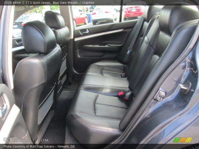 Blue Slate Metallic / Graphite 2009 Infiniti G 37 S Sport Sedan