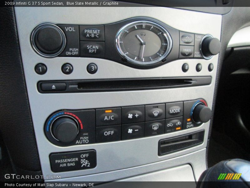 Blue Slate Metallic / Graphite 2009 Infiniti G 37 S Sport Sedan