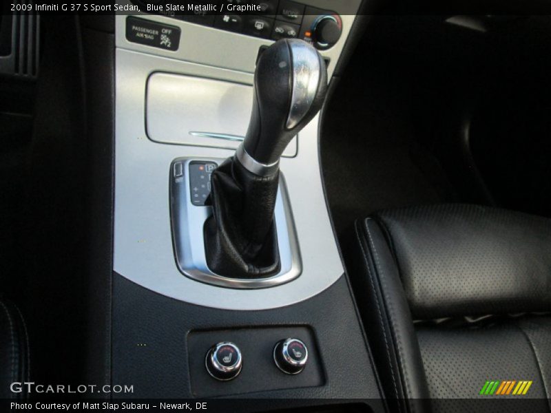 Blue Slate Metallic / Graphite 2009 Infiniti G 37 S Sport Sedan