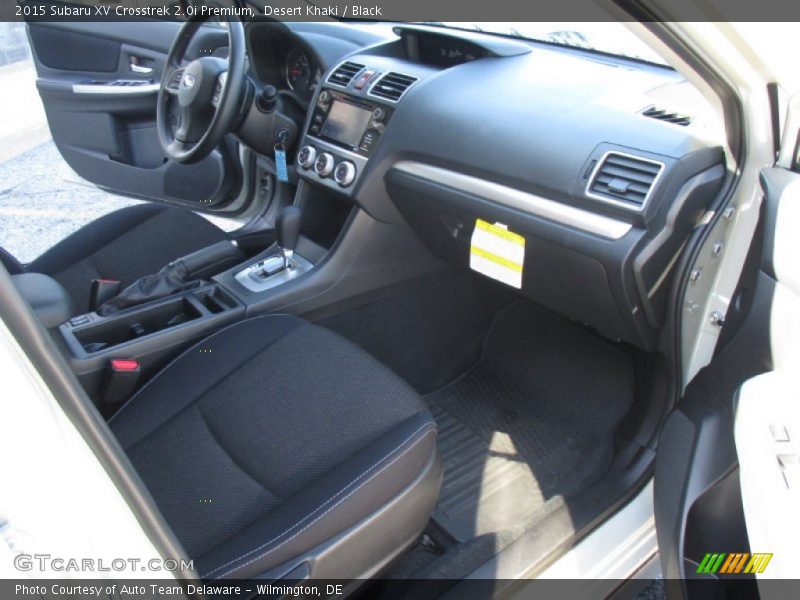 Desert Khaki / Black 2015 Subaru XV Crosstrek 2.0i Premium