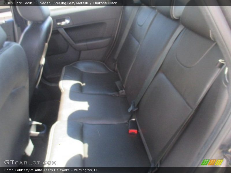 Sterling Grey Metallic / Charcoal Black 2009 Ford Focus SEL Sedan