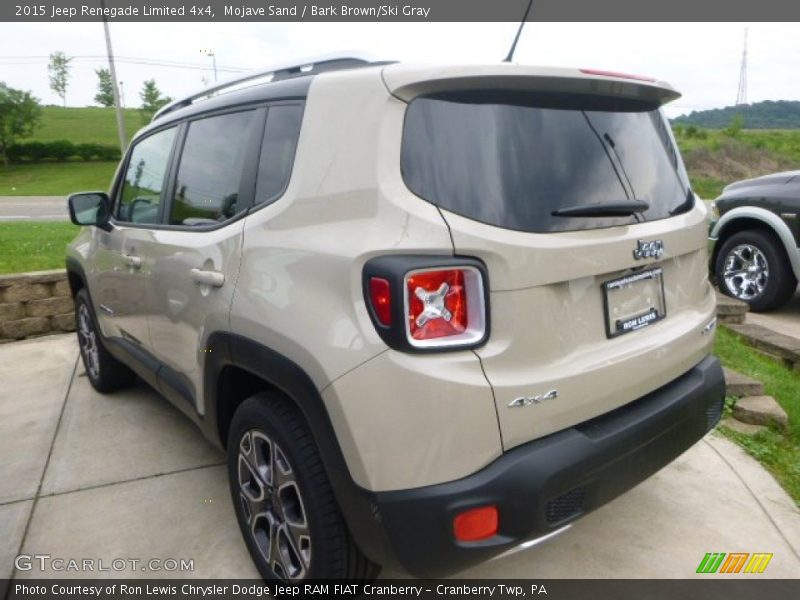 Mojave Sand / Bark Brown/Ski Gray 2015 Jeep Renegade Limited 4x4