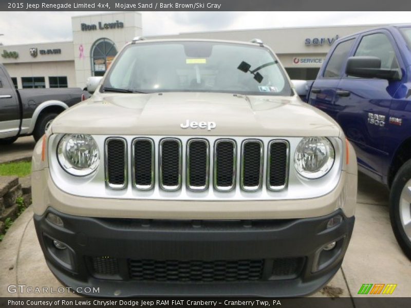 Mojave Sand / Bark Brown/Ski Gray 2015 Jeep Renegade Limited 4x4