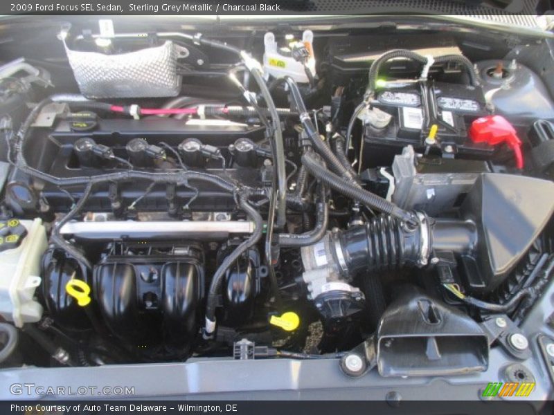 Sterling Grey Metallic / Charcoal Black 2009 Ford Focus SEL Sedan