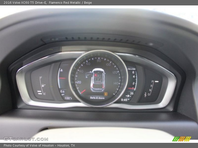 Flamenco Red Metallic / Beige 2016 Volvo XC60 T5 Drive-E
