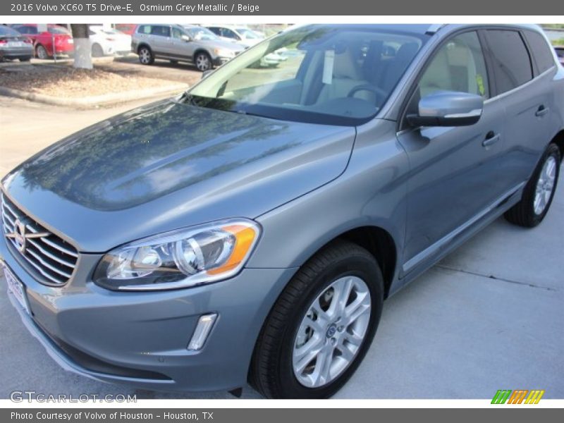 Osmium Grey Metallic / Beige 2016 Volvo XC60 T5 Drive-E