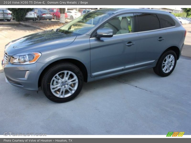 Osmium Grey Metallic / Beige 2016 Volvo XC60 T5 Drive-E