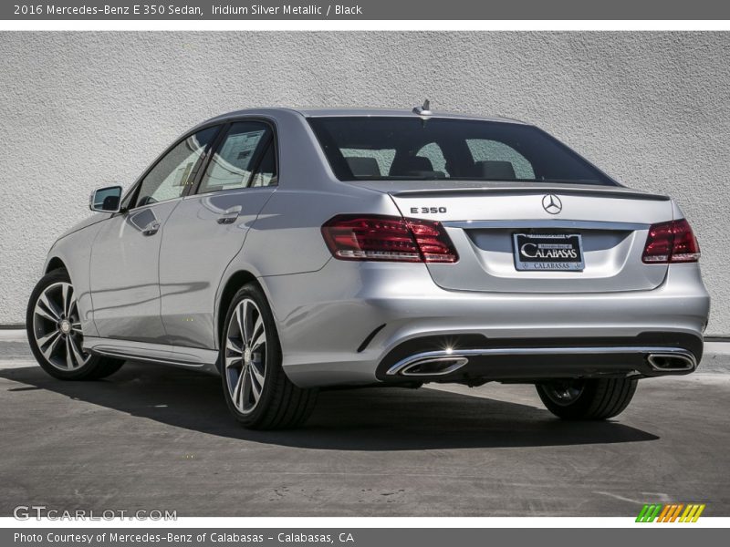 Iridium Silver Metallic / Black 2016 Mercedes-Benz E 350 Sedan