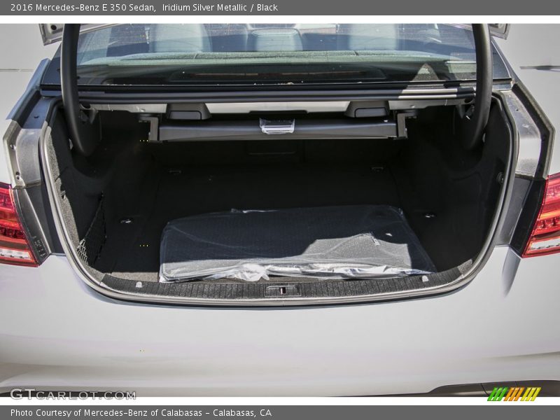 Iridium Silver Metallic / Black 2016 Mercedes-Benz E 350 Sedan