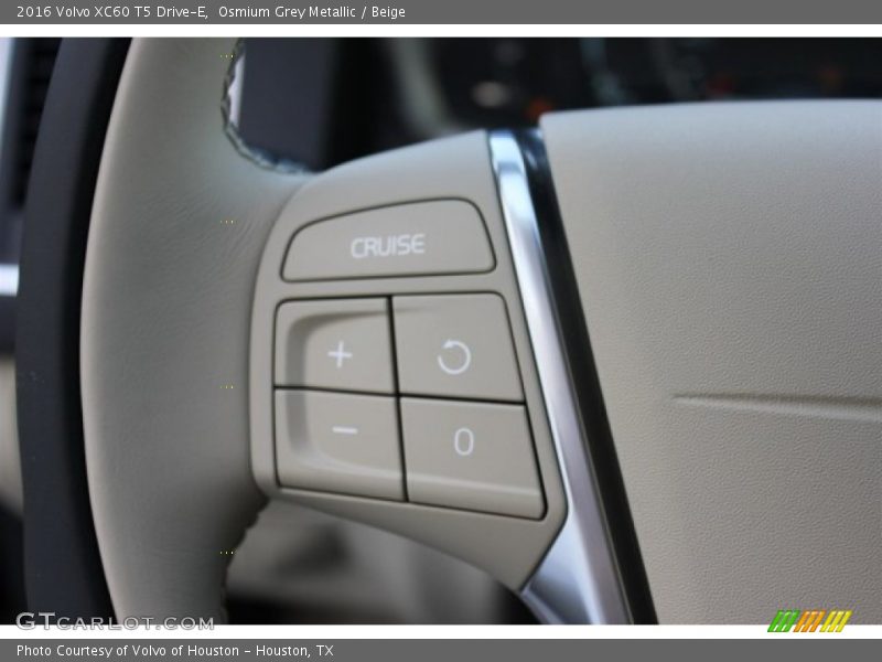 Osmium Grey Metallic / Beige 2016 Volvo XC60 T5 Drive-E