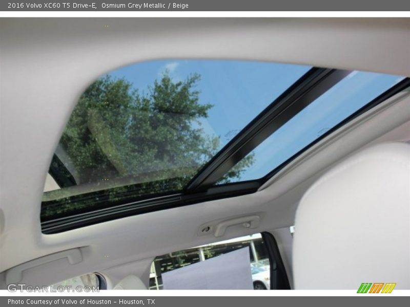 Osmium Grey Metallic / Beige 2016 Volvo XC60 T5 Drive-E