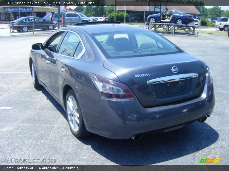 Metallic Slate / Cafe Latte 2013 Nissan Maxima 3.5 S