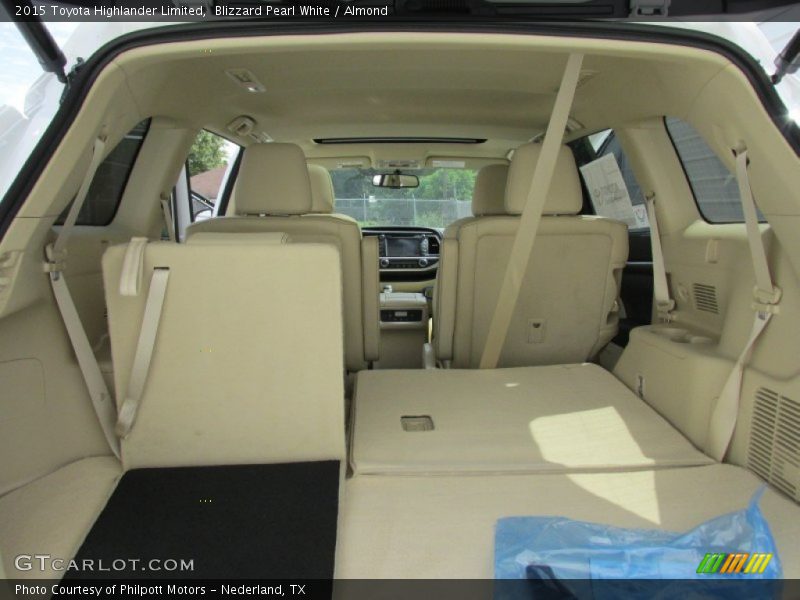 Blizzard Pearl White / Almond 2015 Toyota Highlander Limited