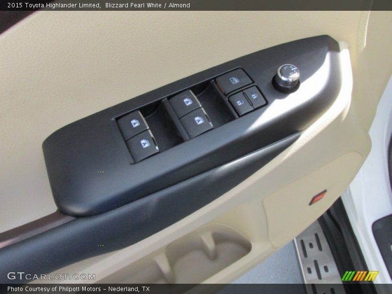 Blizzard Pearl White / Almond 2015 Toyota Highlander Limited