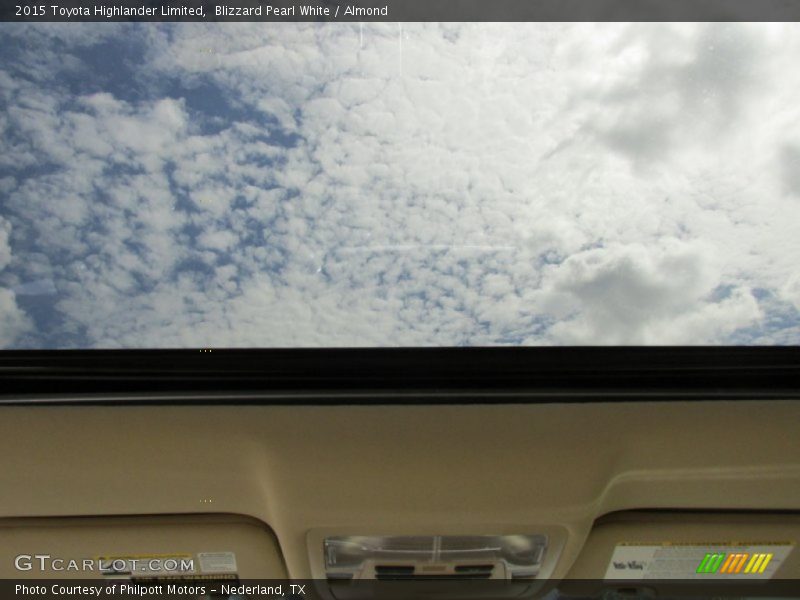 Blizzard Pearl White / Almond 2015 Toyota Highlander Limited