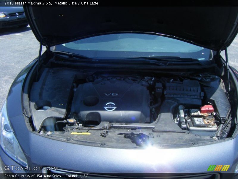 Metallic Slate / Cafe Latte 2013 Nissan Maxima 3.5 S