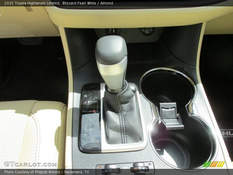 Blizzard Pearl White / Almond 2015 Toyota Highlander Limited