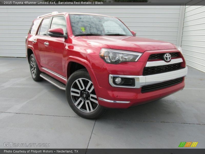 Front 3/4 View of 2015 4Runner Limited 4x4