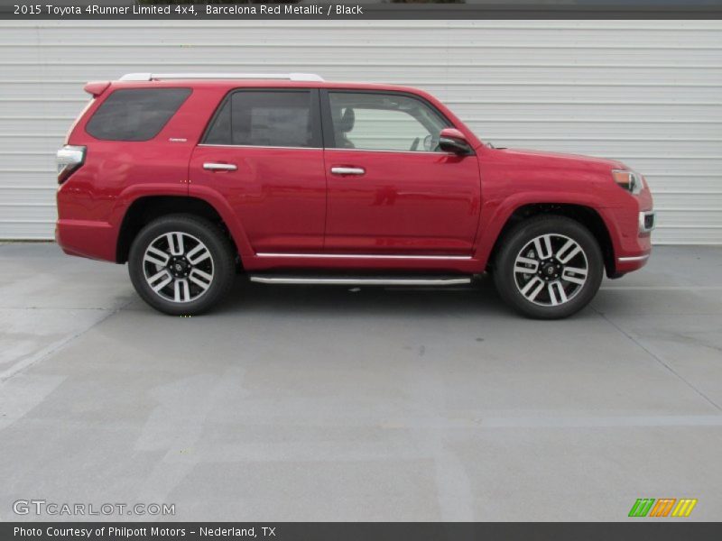  2015 4Runner Limited 4x4 Barcelona Red Metallic