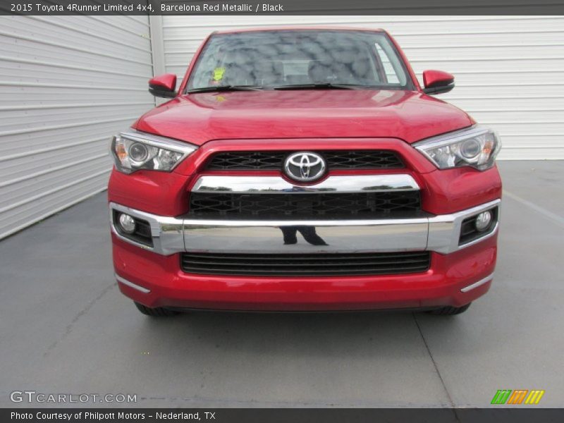 Barcelona Red Metallic / Black 2015 Toyota 4Runner Limited 4x4