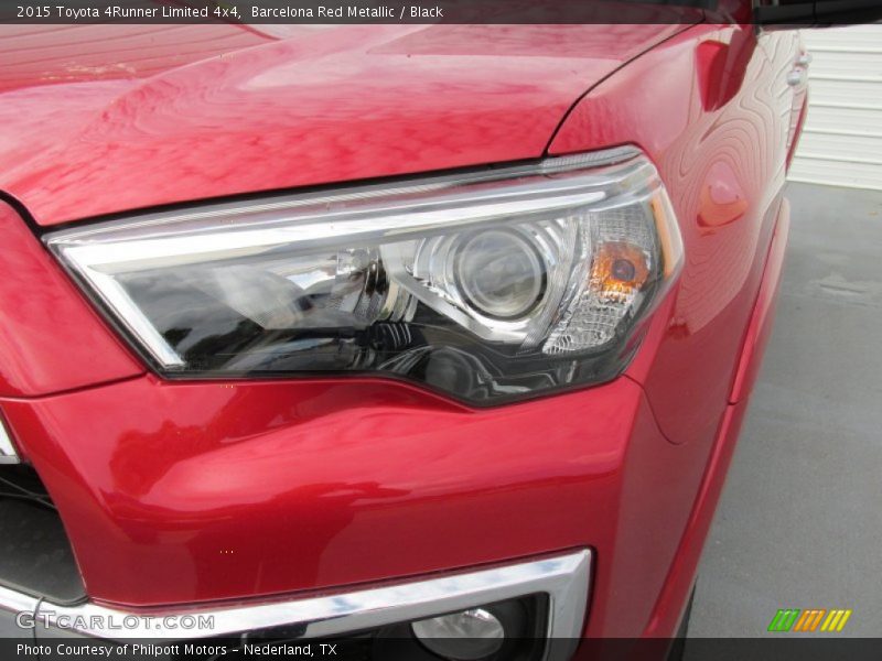 Barcelona Red Metallic / Black 2015 Toyota 4Runner Limited 4x4