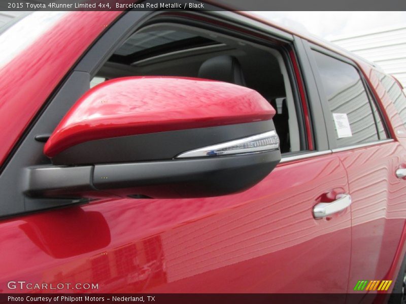 Barcelona Red Metallic / Black 2015 Toyota 4Runner Limited 4x4
