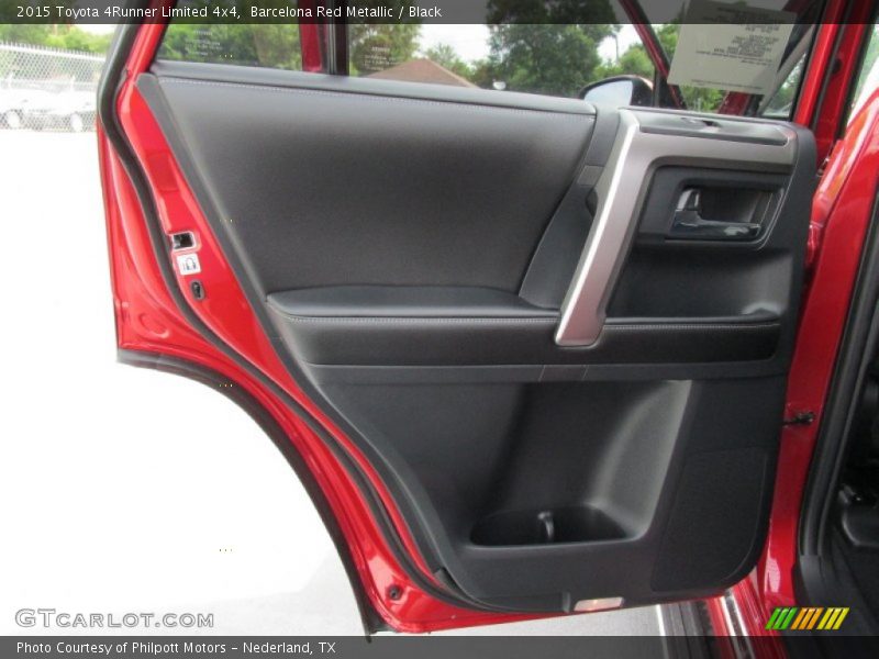 Barcelona Red Metallic / Black 2015 Toyota 4Runner Limited 4x4