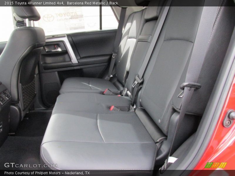 Barcelona Red Metallic / Black 2015 Toyota 4Runner Limited 4x4