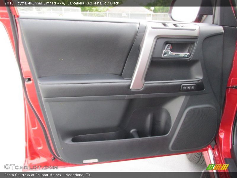 Barcelona Red Metallic / Black 2015 Toyota 4Runner Limited 4x4