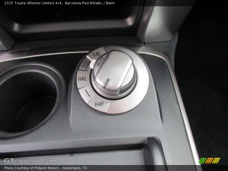 Barcelona Red Metallic / Black 2015 Toyota 4Runner Limited 4x4