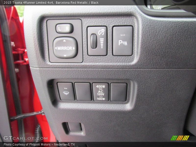 Barcelona Red Metallic / Black 2015 Toyota 4Runner Limited 4x4