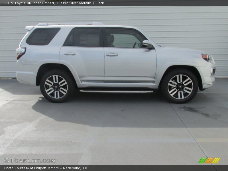 Classic Silver Metallic / Black 2015 Toyota 4Runner Limited