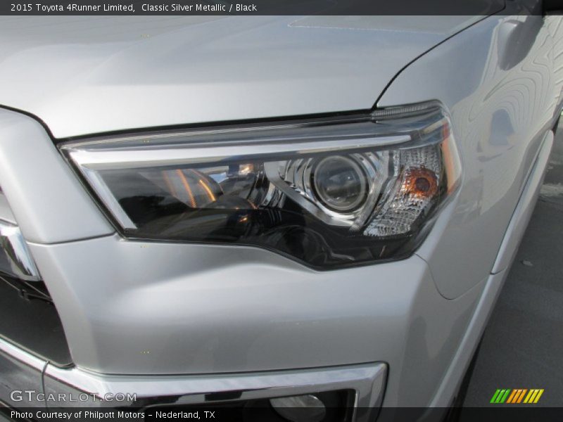 Classic Silver Metallic / Black 2015 Toyota 4Runner Limited