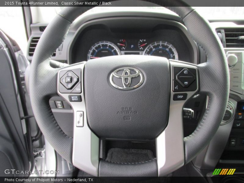 Classic Silver Metallic / Black 2015 Toyota 4Runner Limited