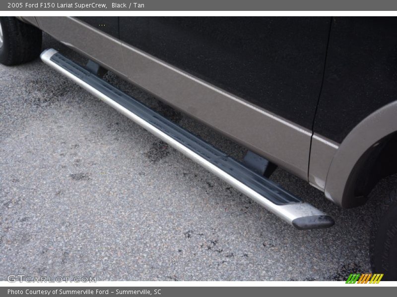 Black / Tan 2005 Ford F150 Lariat SuperCrew